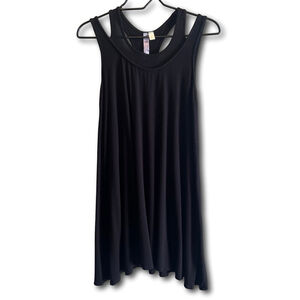 Alya Dress Sleeveless Racer Back Fit & Flare A-Line Knee Length Black Woman’s Sm